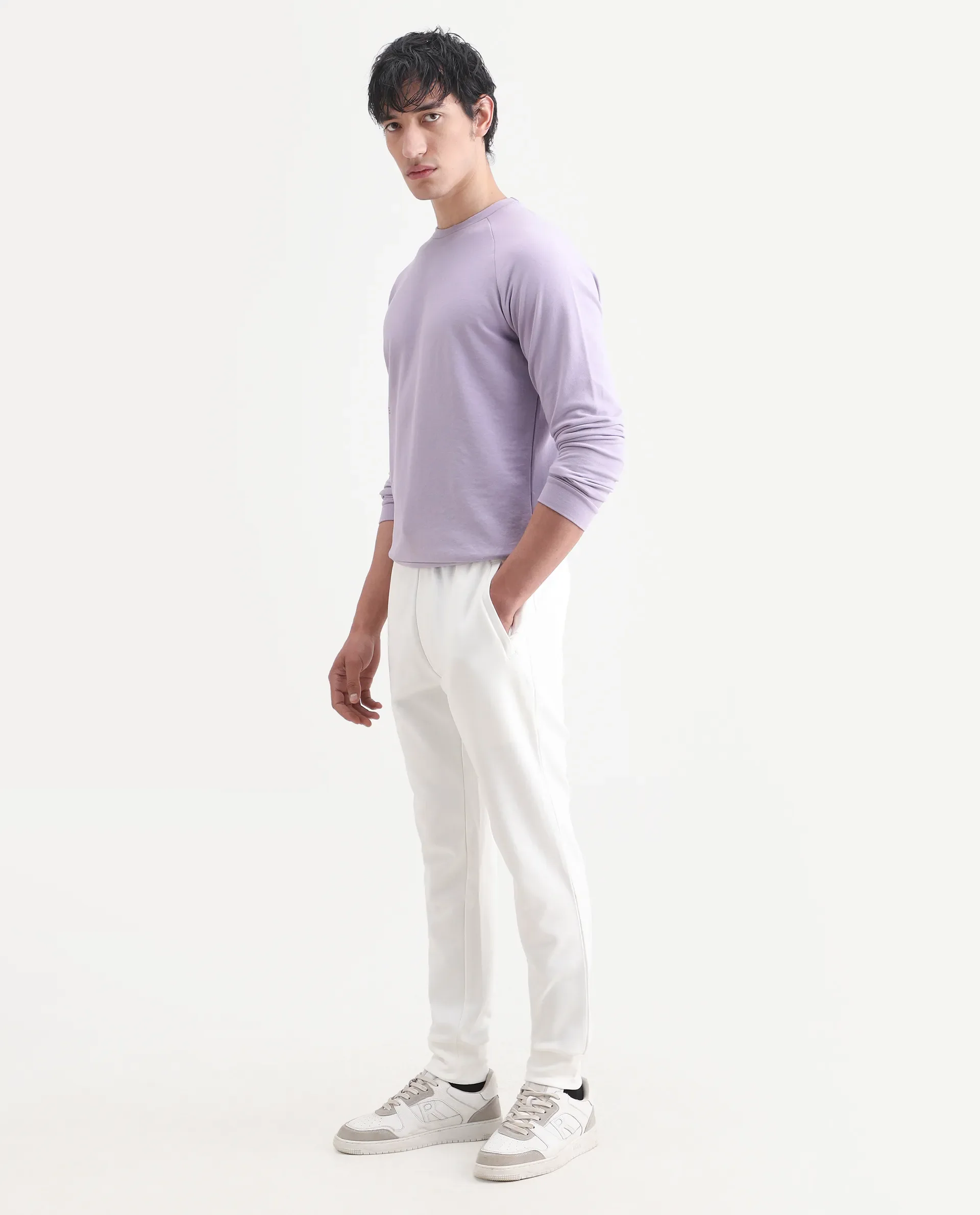 Joggers Ivory White Men - Image 4