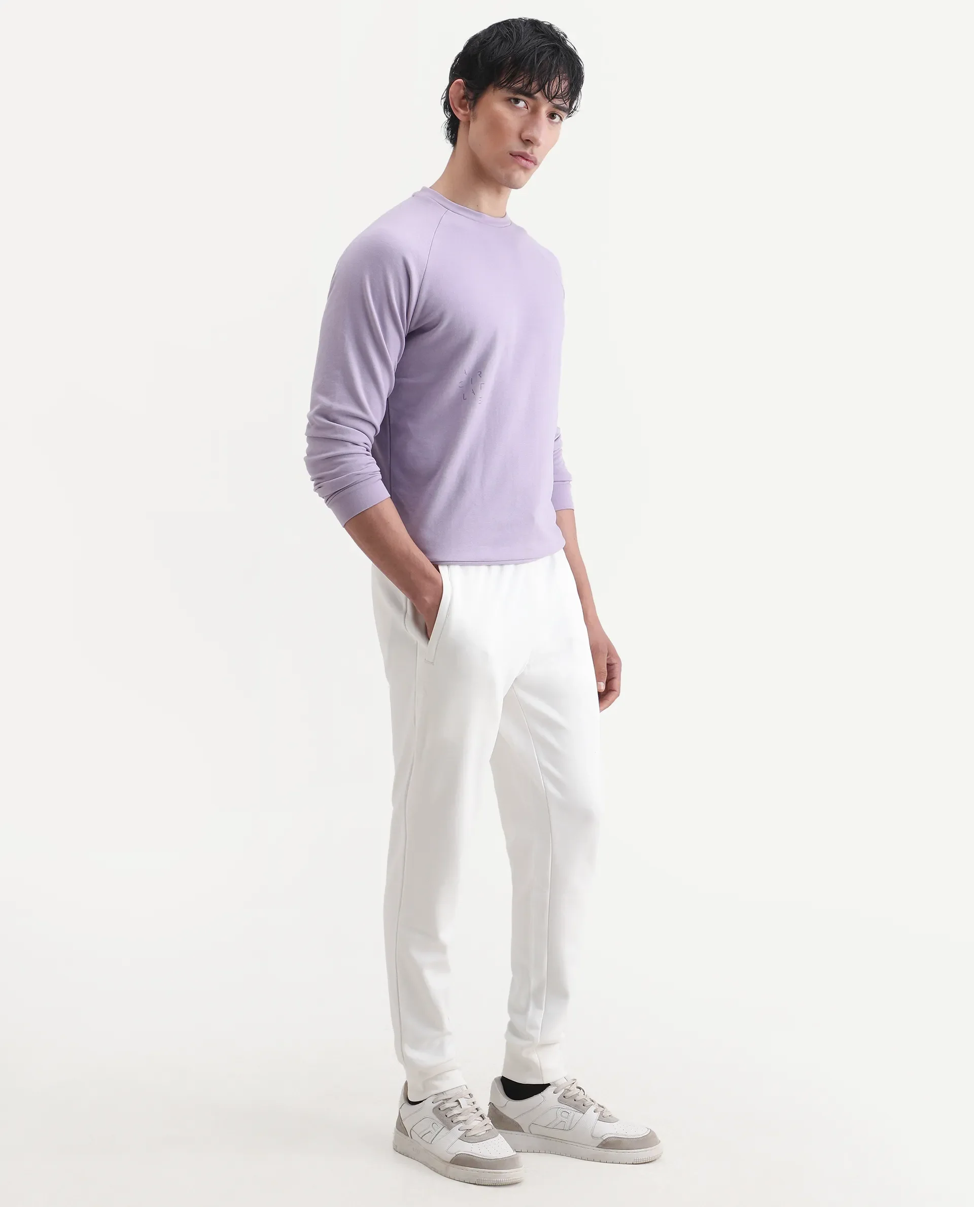Joggers Ivory White Men - Image 5