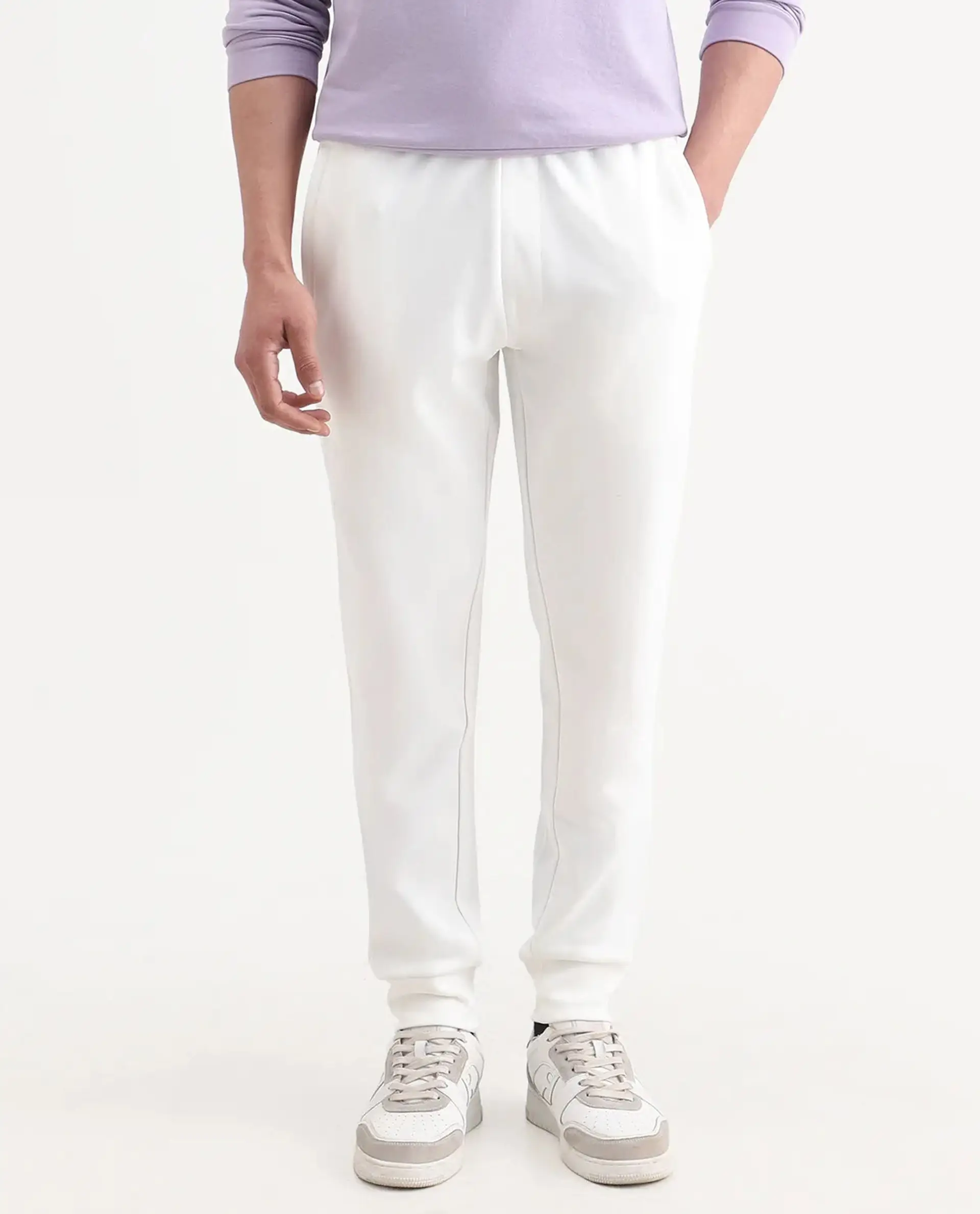 Joggers Ivory White Men - Image 8